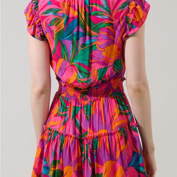 Sugarlips Multicolor Floral Mini Dress - Picture 2 of 5